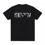 JungKook Seven mar&scaron;kinėliai Unisex Harajuku Estetical Graphic Graphic Graphic Printed Mar&scaron;kinėliai Unisex Casual Oversize Cotton Tee Shirt Korėjos drabužiai 2XL