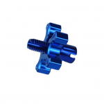 Motociklo sankabos reguliatoriaus sraigtinis varžtas anoduojantis CNC aliuminio stabdžių sankabos svirties trosas, fiksuotas varžtas motociklo keturračio UTV sportinio dviračio modifikacija raudona