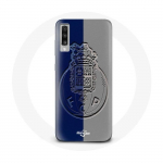 Coque Samsung Galaxy A70 fcp porto gond bleu et gris