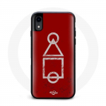 Coque Iphone XR Squid Game logo square