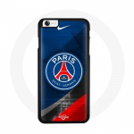 Coque Iphone 8 PSG logo metal