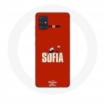 Coque Samsung Galaxy A51 La casa de papel Sofia Art