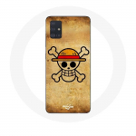 Coque Samsung Galaxy A51 Manga One Piece Tete de Mort