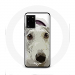 Coque pour Samsung Galaxy S11 Plus Chien de Pitbull Blanc