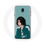 Coque pour Samsung Galaxy S4 Squid Game Kang Sae Byeok Fanart dessin de visage