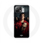 Coque pour Xiaomi Mi 11 Lite La casa de papel Rio Masque