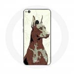 Coque pour Huawei P8 Lite 2017 Doberman Race de chiens