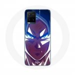 Coque pour Vivo Y21s 2021 / Y21 2021 Dragon Ball Goku Visage &eacute;nerv&eacute;
