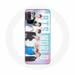 Coque pour Xiaomi Poco M3 Pro Bangtan Gar&ccedil;ons BTS WORLD Jeu vid&eacute;o