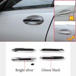 Skirta BMW 3 5 serijos 6 GT X3 X4 X5 X6 X7 G20 G30 G01 G02 G05 G06 automobilio i&scaron;orinių durų rankenos dangtelio durelių dubens apsauginių dangtelių lipdukas