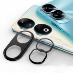 Aliuminio lydinio fotoaparato objektyvo ekrano apsauga, skirta HONOR Honor 90 Metalinis fotoaparato dėklas, skirtas Honor90 nugaros žiedo apsauginė plėvelė honor 90 lite juoda