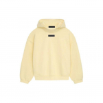 Fear of God Essentials Megztinis su gobtuvu Sodo geltonas Vyri&scaron;ki vir&scaron;utiniai drabužiai 192SP242051F S