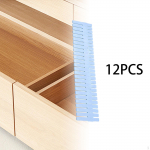 Drawer Divider Office Easy to Use Non Slip Home Socks Organizer for Kitchen Apartment mėlyna