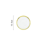 Kūrybi&scaron;ki paauksuoti stalo įrankiai Stiklinė lėk&scaron;tė kepsnių lėk&scaron;tė salotų lėk&scaron;tė desertinė lėk&scaron;tė Virtuvės reikmenys