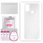 apgo Ultra Clear Protective Skin Sticker for the back compatible with Tecno Spark Power 2, Wrap Film, Hydrogel Film, Flexible, Soft TPU with positioni