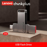 &bdquo;Lenovo-USB Flash Drive Type-C Dual USB A Plus USB C OTG&ldquo;, skirta &bdquo;Android&ldquo; i&scaron;maniojo telefono plan&scaron;etiniam kompiuteriui ir ne&scaron;iojamajam kompiuteriui &bdquo;2-in-1 MU110&ldquo; pilka