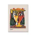 Abstraktus Vintažinis Paveikslas Pablo Picasso Parodos Drobės Plakatas Meno Spaudai Muziejus Moderni Galerija Sienos Paveikslas Namų Dekoras Dovana 60x80cm No Framed