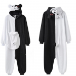 Cow Kigurumi Umbreon Anime Onesies Moteri&scaron;ki Vyri&scaron;ki Kombinezonai Juokingi Kostiumai Suaugusiesiems Žiemos Pižamos Festivalio Apranga Gyvūnų Kostiumai Kombinezonas S( fit 150-160cm)
