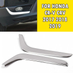 2 vnt chromo priekinio rūko žibinto dangtelio formavimo apdaila, automatinis chromas, skirtas Honda CR-V CRV 2017 2018 2019 stiliaus lipdukai