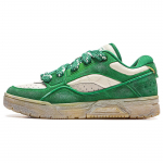 Li Ning Rsr 101 Xxl Jūros dumblių smūgio absorbcija Neslystantys Atsparūs dilimui Žemo profilio Krep&scaron;inio batai Unisex sportbačiai Žali Pilki ABCT041-5 36⅓