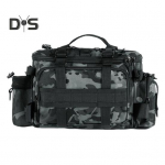 Didelės talpos žvejybos įrankių krep&scaron;ys, atsparus vandeniui Oksfordo audinio, kelių ki&scaron;enių, ne&scaron;iojamų žvejybos reikmenų organizatoriaus juosmens pečių mai&scaron;elis