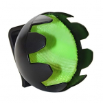 Golfo kamuoliukų valiklis Plastikinis golfo kamuoliukų plovimo &scaron;epetys Ne&scaron;iojami golfo valymo įrankiai Priedai