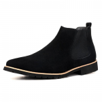 Mink&scaron;tos zom&scaron;os Chelsea batai vyrams Naujos mados vyri&scaron;ki ankle boots Madingi slip-on verslo suknelių avalynė Formalūs vyri&scaron;ki pagrindiniai batai 48