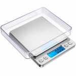 Virtuvės kepimo svarstyklės Pradžia Profesionalios LCD ekrano elektroninės svarstyklės 1kg/0.1g
