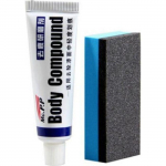Efface Rayure Voiture, Kit Pate de Polissage Polish avec Eponge pour Carrosserie de Voiture Auto