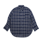 2024 m. raidės ilgomis rankovėmis mar&scaron;kinėliai japoni&scaron;ko Honkongo stiliaus laisvi mar&scaron;kinėliai berniukams, vasari&scaron;ki, madingi, universalūs, laisvalaikio paltai M mėlyna