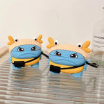 &bdquo;Airpods 4&ldquo; dėklas 2024 &bdquo;Pokemon 3D&ldquo; animacinių filmukų silikoninis dėklas, belaidis &bdquo;Bluetooth&ldquo; ausinių apsauginis dėklas, skirtas &bdquo;Airpods 4&ldquo; kartai For AirPods 4