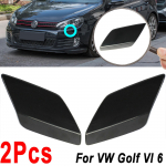 2 vnt. Kairys + De&scaron;inys Priekinio buferio priekinio žibinto plovimo purk&scaron;tukas Pur&scaron;kimo dangteliai VW Golf VI 6 MK6 5K0955109C 5K0955110C Pora