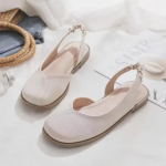 Gėlės Moteri&scaron;ki Sandalai Batai Vasarinės &Scaron;lepetės Suknelė Eleganti&scaron;ka tendencija Sekli Kasdienis Slingback Beach Mujer Zapatos Bohemian 35