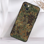 Flecktarn Kamufliažinis Camo Telefono Dėklas iPhone 14 13 12 11 16 15 Pro Max Plus Mini 7 8 X XR XS Max Mink&scaron;tas Vir&scaron;elis iPhone 16Pro MAX