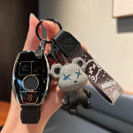TPU Automobilio Raktų Dėklas Pakabukas Mercedes Benz C260 A B C E S G GLB GLC GLE GLS Klasė E200 E300 W177 W205 W213 W222 G63 X167 AMG