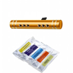 Automobilių oro gaivikliai su 5 skoniais kieto kvepalų lazdelės oro i&scaron;leidimo angos kvepalų difuzorius Oro i&scaron;leidimo anga Aromaterapinis klipas Automatinis valytuvas Auto salono priedas juoda