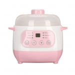 1 l didelės talpos mini lėta viryklė, apsauganti nuo nudegimo Lengvas valdymas Elektrinė i&scaron;manioji keraminė sriubos ko&scaron;ės viryklė Daugiafunkcis puodas US Plug