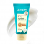 Pilgrim 5% Niacinamido Be Aliejaus Itin Lengvas Gelinis Kremas nuo Saulės Riebiai Odai SPF 50 PA++++ su Korėjieti&scaron;ku Baltuoju Lotusu | Nepalieka Baltumo, Sausas Liesti | 45ml