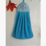 Absorbuojantis pakabinamas koralinio fliso virtuvinis rank&scaron;luostis valymui geltona