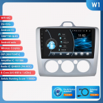 Ossuret Android13 Automobilio radijas Ford Focus 2 3 Mk2 Mk3 2004-2011 Multimedia Vaizdo grotuvas Navigacija I&scaron;manusis ekranas GPS 2Din Carplay 4G Automobilinis stereosistemos W1 S 8Core 2G 32G AI