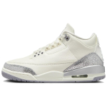Air Jordan 3 Retro Sail Metallic Silver Moteri&scaron;ki sportbačiai Cream Cement-Grey CK9246-100 38 white