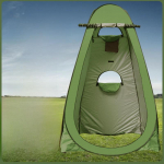 Ne&scaron;iojama lauko privatumo palapinė du&scaron;ui ir persirengimui Camouflage 2 Windows