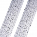 Karoliukų užuolaida Karoliukų užuolaidos durų angoms Kristalai Tinka interjero pakabinamai dekoracijai ir pertvaroms Spintos užuolaidos W 100cm x H 200cm balta