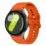 skirtas Samsung Galaxy laikrodis 7 Band FE/5 Pro/6/4 klasikinis 44mm 40mm silikoninis sportinis diržas apyrankė correa Galaxy laikrodis 7 dirželis Galaxy watch 7 40mm &scaron;viesiai mėlyna spalva