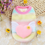 Fleece Pet Vest Mažas &Scaron;uniukas Katės Drabužiai &Scaron;ilti Lengvi Dėvėti Animaciniai &Scaron;unų Drabužiai Krūtinės Dydis Reguliuojamas Patogus Pritaikymas XXXS