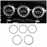 Skirta Mercedes Benz CLA klasė CLA180 CLA200 CLA220 2020 2024 centrinio valdymo oro kondicionierius kintamosios srovės ventiliacijos i&scaron;leidimo angos kristalinis apdailos žiedas