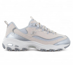 Skechers D Lites - Chromatic - Damen Sneakers Schuhe Beige-Silber 150246-NTSL ORIGINAL EU 37 UK 4 smėlis