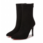 Moteri&scaron;ki kojiniai batai smailia nosimi Elastinga auk&scaron;ta slydimo ant kulno kulk&scaron;nies pompos Stiletto Botas Zapatos De Mujer kojinės Batai auk&scaron;ti batai 678uj 9