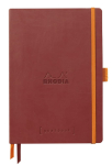 Rhodia Rhodia Rama Tikslo knyga ta&scaron;kuota 240 Italijos odos CF117801 Sąsiuvinys, A5, Langeliai, Puslapiai, Vir&scaron;elis, Nakara, brown