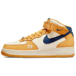 Nike Air Force 1 Mid Paris Vyri&scaron;ki sportbačiai Geltonas žiedadulkės Mėlynas-Tu&scaron;tuma DO6729-700 42 beige